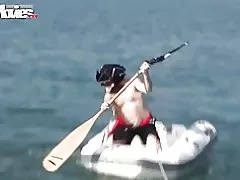 Festa de sexo alemão divertido filmes num barco