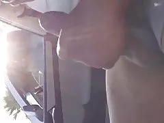 Óculos de vovó enorme cum flash!