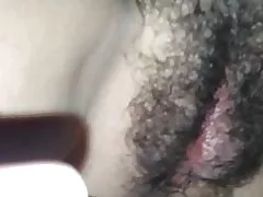 Tiro uma outra carga na sua buceta peluda